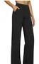 Pantalons Simple Plain Printemps / Automne Polyester Quotidien Ample Pantalon droit Long Droit pour Femmes