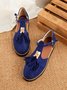 Femmes Or Boucle Frange Mary Jane Chaussure