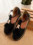 Femmes Or Boucle Frange Mary Jane Chaussure