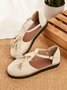 Femmes Or Boucle Frange Mary Jane Chaussure