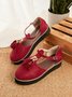 Femmes Or Boucle Frange Mary Jane Chaussure