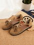 Femmes Or Boucle Frange Mary Jane Chaussure