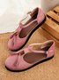 Femmes Or Boucle Frange Mary Jane Chaussure