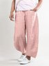 Été avec Poches Droit Décontracté Pantalons Capri