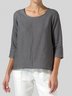 Tops/ Tunique/ Blouse Décontracté Ample pour Femmes