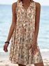 Robes Femmes Décontracté Été Floral Motif Naturel Quotidien Ample Trapèze T.-N.-L. Non
