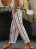 Pantalons Bloc de Couleur Décontracté Printemps / Automne Polyester Naturel Aucune élasticité Ample Pantalon à la cheville Pantalons Harem pour Femmes