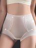 Culottes Femmes Décontracté Plain Toutes Les Saisons Polyester à Haute Élasticité Respirable Quotidien Culottes Régulier