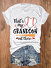 T-shirts Décontracté Été Imprimé de Lettre Motif Micro-élasticité Quotidien Ample Manches Courtes Régulier Régulier pour Femmes