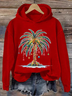 Sweat-shirts Décontracté Ethnique Printemps / Automne Polyester Sweat-shirt à Capuche Micro-élasticité Quotidien Manches Longues Droit pour Femmes