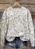 à Capuche Décontracté Printemps / Automne Lettres de texte Coton Sweat-shirt à Capuche Micro-élasticité Quotidien Manches Longues Régulier pour Femmes