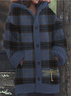 Cardigans Femmes Décontracté Printemps / Automne Plaid Micro-élasticité Quotidien Coupe Régulière Laine/Tricot Mi-long Régulier