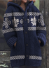 Cardigans Femmes Décontracté Printemps / Automne Plaid Sweat-shirt à Capuche Coupe Régulière Manches Longues Mi-long Trapèze Régulier