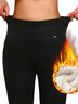 Pantalons De Yoga Décontracté Plain Toutes Les Saisons Polyester Pantalon à la cheville Droit Régulier Élasticité moyenne Pantalon cigarette pour Femmes