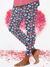 Pantalons De Yoga Femmes Géométrique Décontracté Toutes Les Saisons Polyester Naturel Serré Long Legging Élasticité moyenne