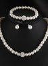 Collier Dame Romance Plain Toutes Les Saisons Joint Fendu ensemble Avec Faux Diamant Chaîne Colliers pour Femmes