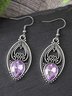 Boucles d'Oreilles Géométrique Simple Toutes Les Saisons Métal Fête Métal Goujon pour Femmes
