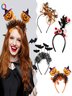 cheveux Accessoires Femmes Bloc de Couleur Art Toutes Les Saisons Joint Fendu Quotidien Plage Style cheveux cerceau Toile Tresser