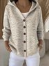 Cardigans Femmes Décontracté Floral Printemps / Automne Quotidien Coupe Régulière Manches Longues Trapèze Régulier Élasticité moyenne