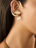 Boucles d'oreilles Femme Plain Toutes Les Saisons Élégant Quotidien Casque audio Polyester