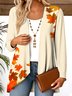 Blouses Décontracté Toussaint Printemps / Automne Coton Micro-élasticité Coupe Régulière Manches Longues Régulier Régulier pour Femmes